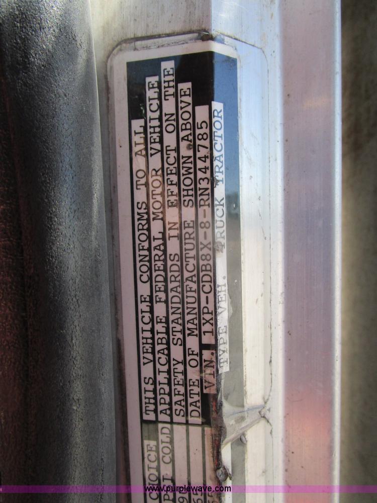 image for item D2429 1994 Peterbilt 377 dump truck