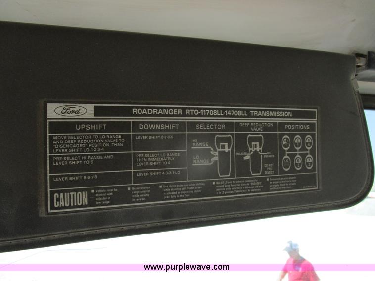 image for item D2430 1994 Ford L8000 mixer truck