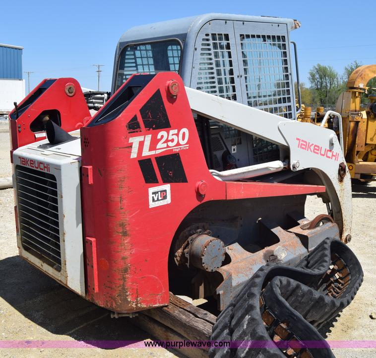 image for item E6345 Takeuchi TL250 skid steer