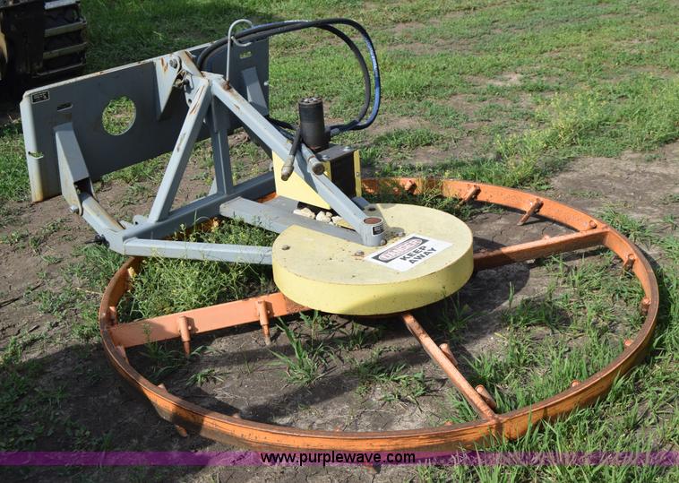 image for item E6413 Douglas Hydro rotary harrow skid steer attachment