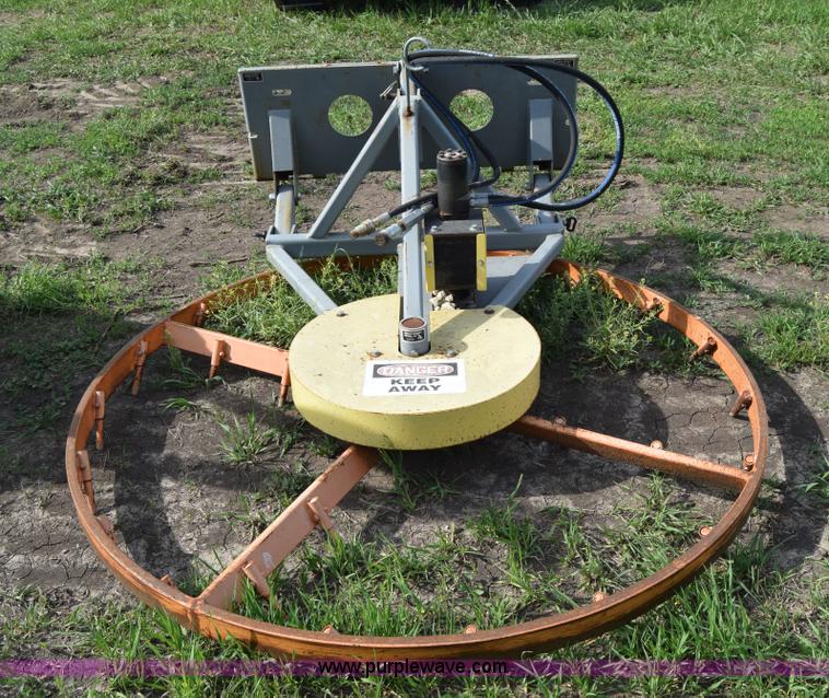 image for item E6413 Douglas Hydro rotary harrow skid steer attachment