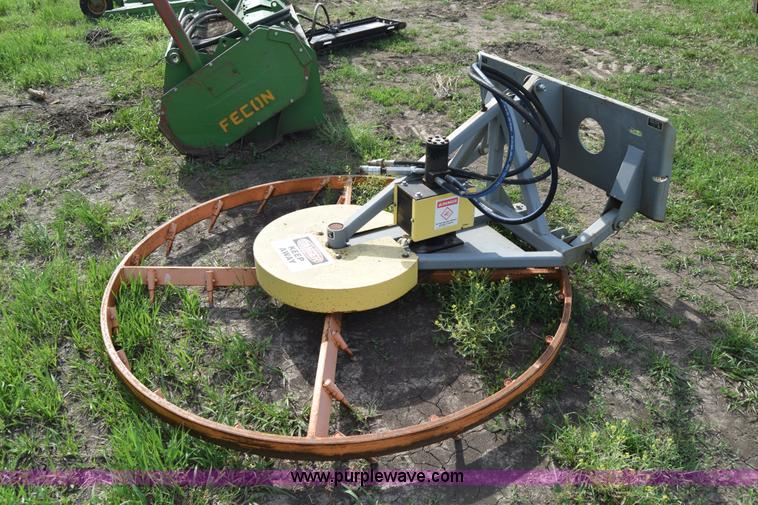 image for item E6413 Douglas Hydro rotary harrow skid steer attachment