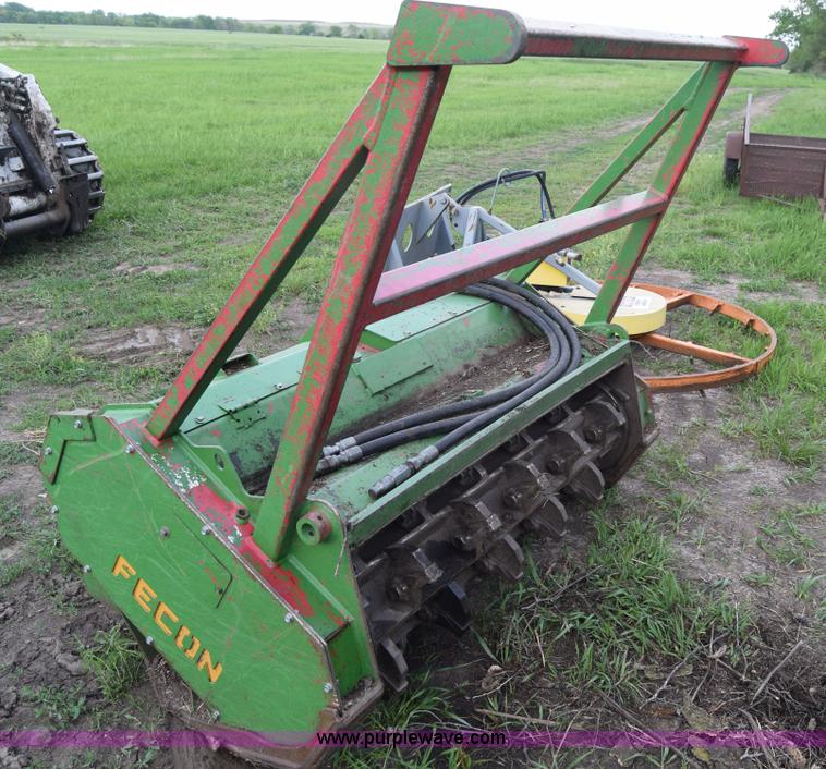 image for item E6429 Fecon Bull Hog brush cutter skid steer attachment