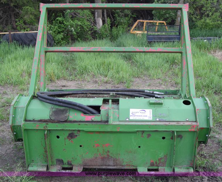 image for item E6429 Fecon Bull Hog brush cutter skid steer attachment