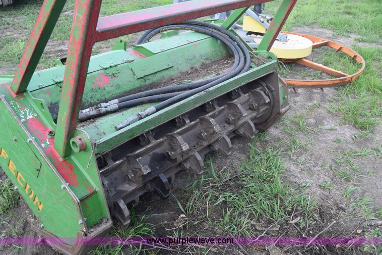 image for item E6429 Fecon Bull Hog brush cutter skid steer attachment