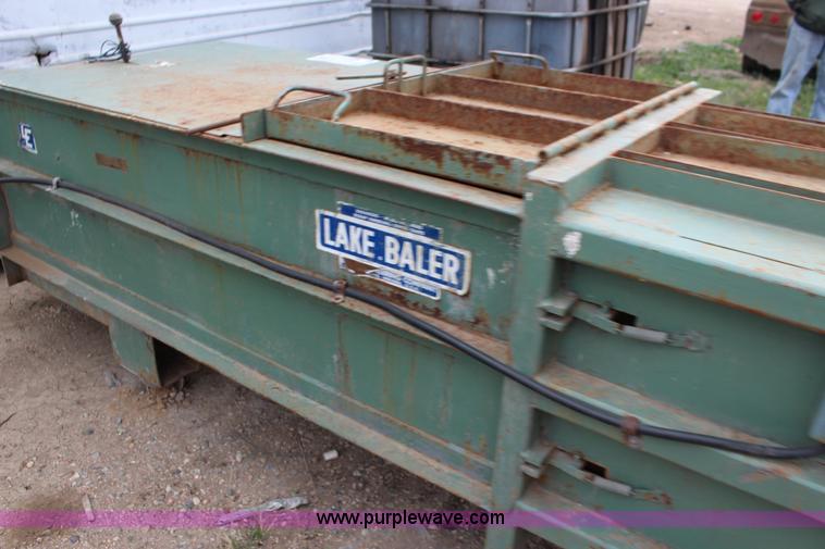image for item F7684 Lake Bailer Mobil-Mite horizontal refuse compactor/baler