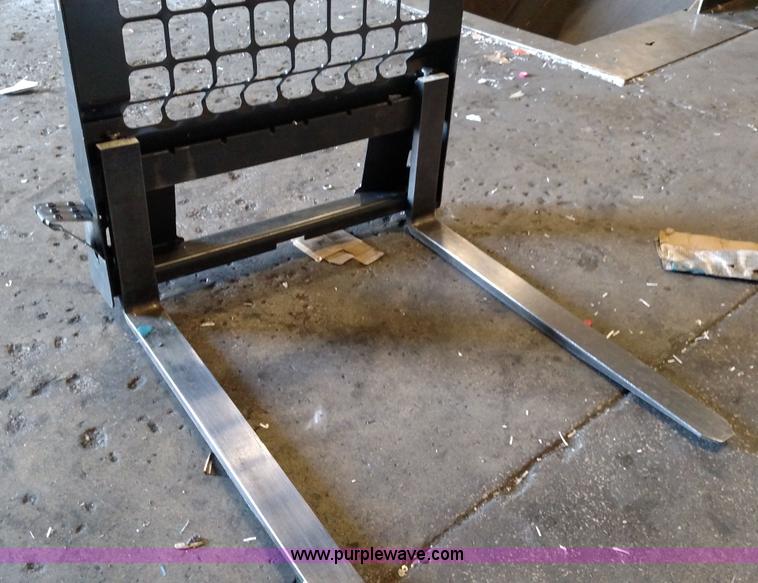 image for item F7774 Skid steer loader forks