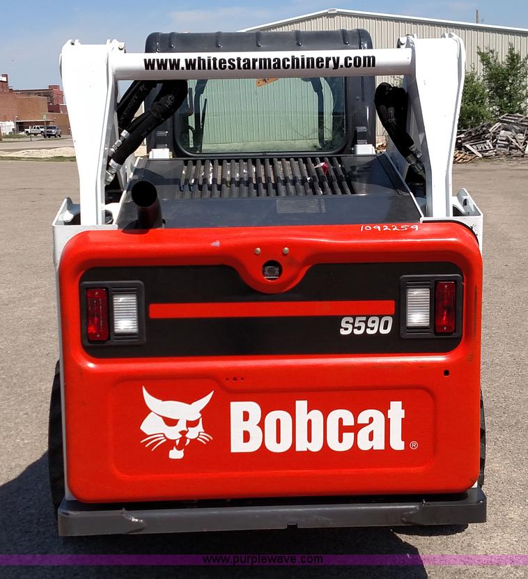image for item F7775 2014 Bobcat S590 skid steer