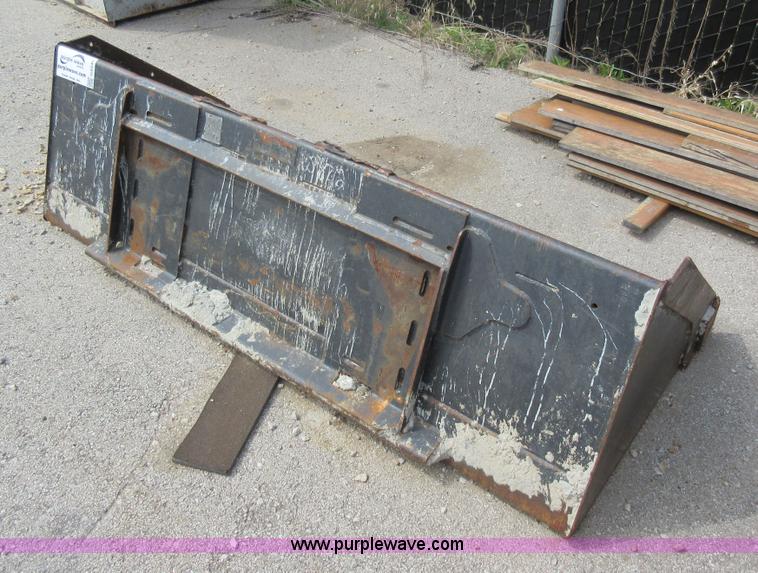 image for item G6540 80"W skid steer bucket