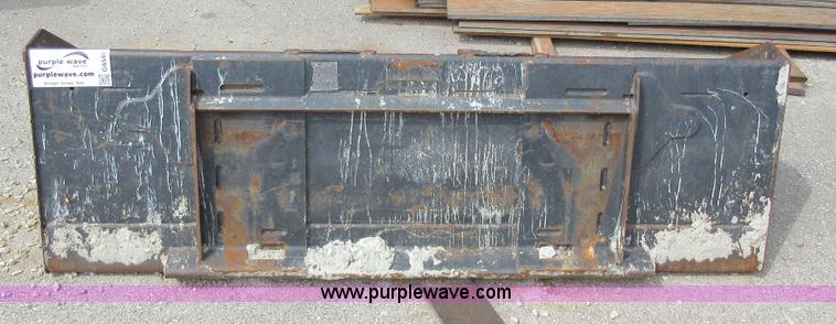 image for item G6540 80"W skid steer bucket