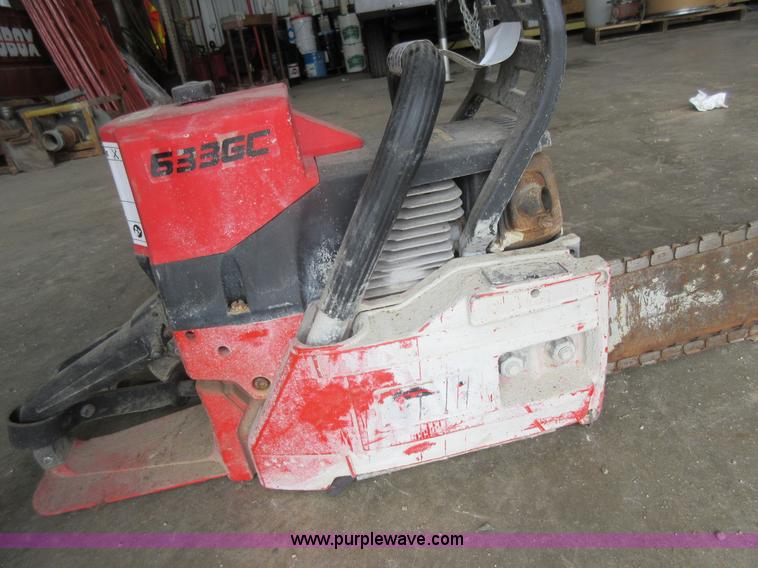 image for item G6542 ICS 633GC concrete saw