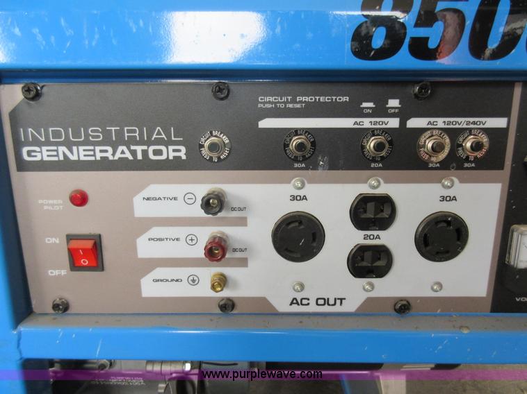 image for item G6543 Pacific 8500M generator