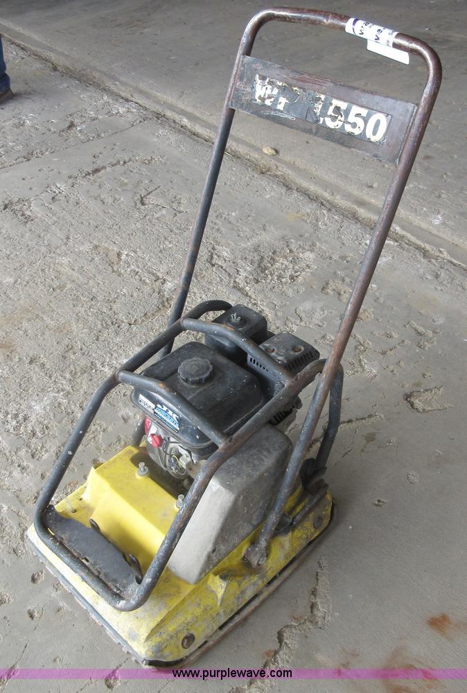 image for item G6575 Wacker WP1550 tamper
