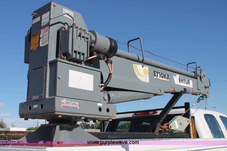 image for item H1507 2010 Chevrolet Silverado 3500 Ext. Cab utility truck with crane