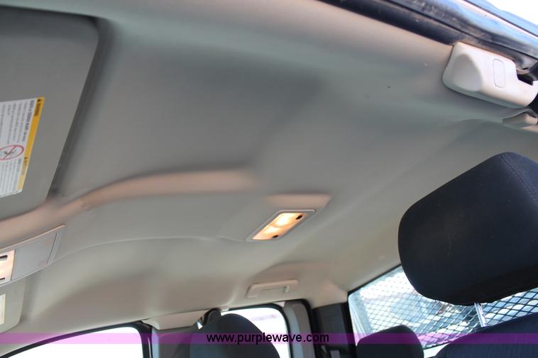 image for item H1507 2010 Chevrolet Silverado 3500 Ext. Cab utility truck with crane