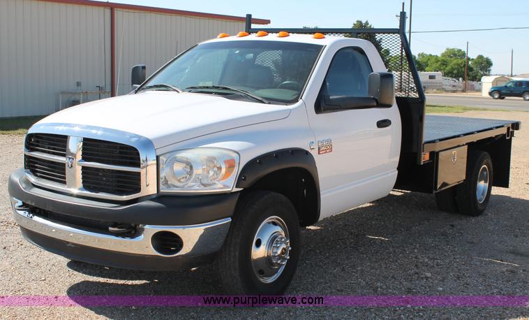 image for item H1515 2010 Dodge Ram 3500 Quad Cab utilty truck