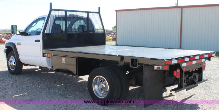 image for item H1515 2010 Dodge Ram 3500 Quad Cab utilty truck