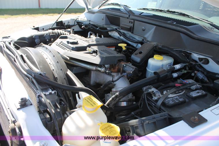 image for item H1515 2010 Dodge Ram 3500 Quad Cab utilty truck