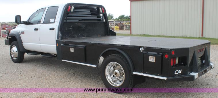 image for item H1517 2008 Dodge Ram 5500 Quad Cab utility truck