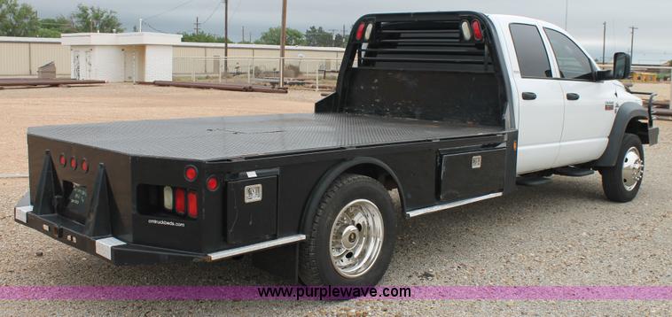 image for item H1517 2008 Dodge Ram 5500 Quad Cab utility truck