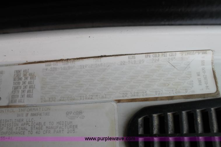 image for item H1520 2009 Sterling 360 utility truck