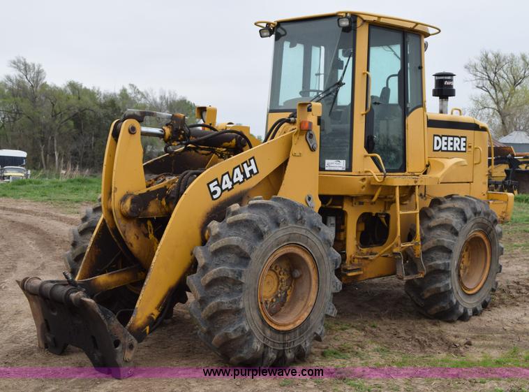 image for item H5130 1998 John Deere 544H wheel loader