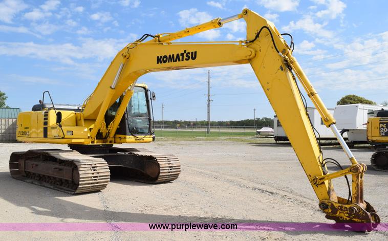 image for item H5137 2000 Komatsu PC200LC-6LE excavator