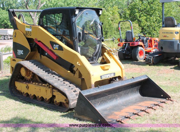 image for item H5828 2011 Caterpillar 289C skid steer