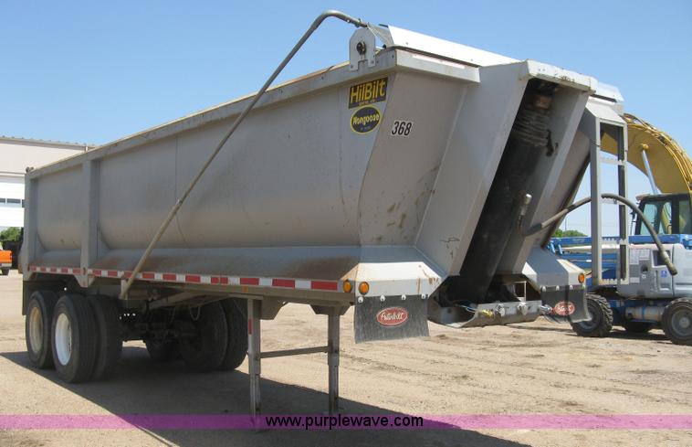 image for item H8635 2006 Hilbilt Mongoose 26-3/16 HDXL end dump trailer