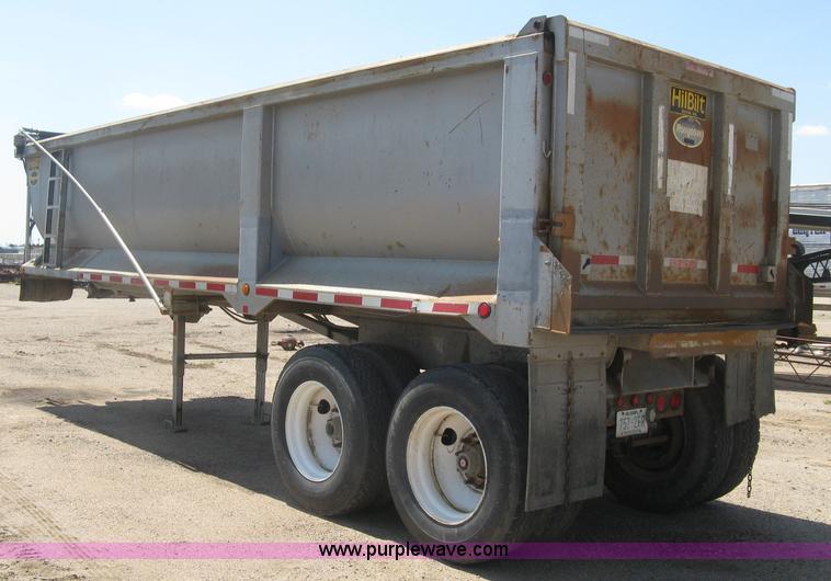 image for item H8635 2006 Hilbilt Mongoose 26-3/16 HDXL end dump trailer