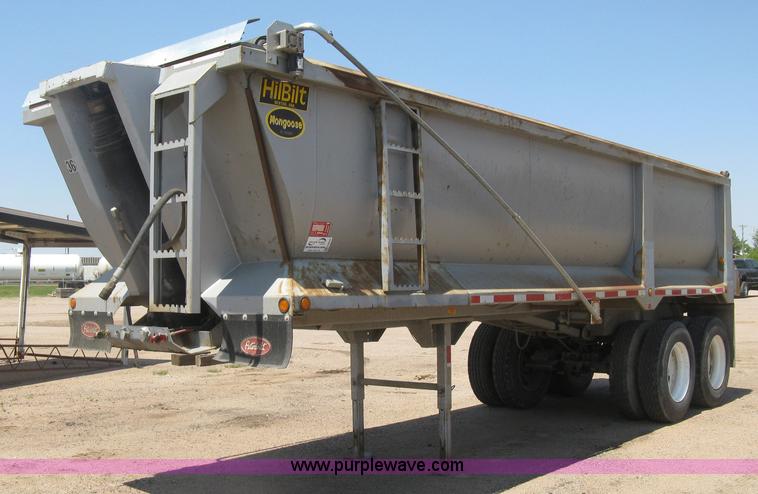 image for item H8635 2006 Hilbilt Mongoose 26-3/16 HDXL end dump trailer