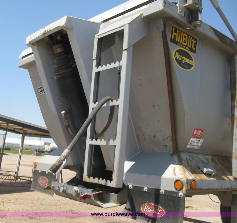 image for item H8635 2006 Hilbilt Mongoose 26-3/16 HDXL end dump trailer