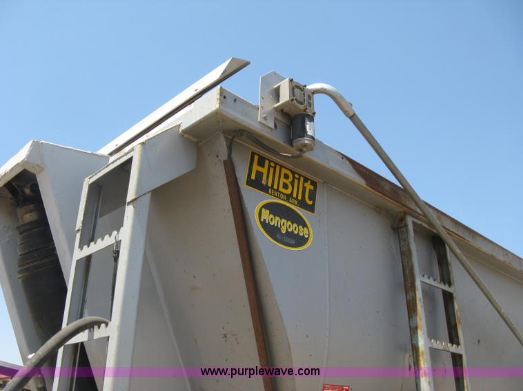 image for item H8635 2006 Hilbilt Mongoose 26-3/16 HDXL end dump trailer