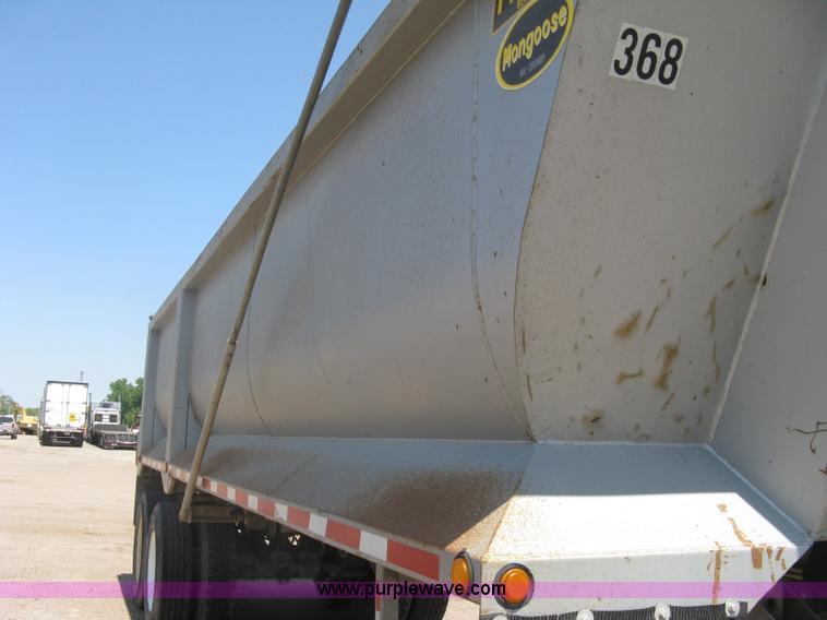 image for item H8635 2006 Hilbilt Mongoose 26-3/16 HDXL end dump trailer