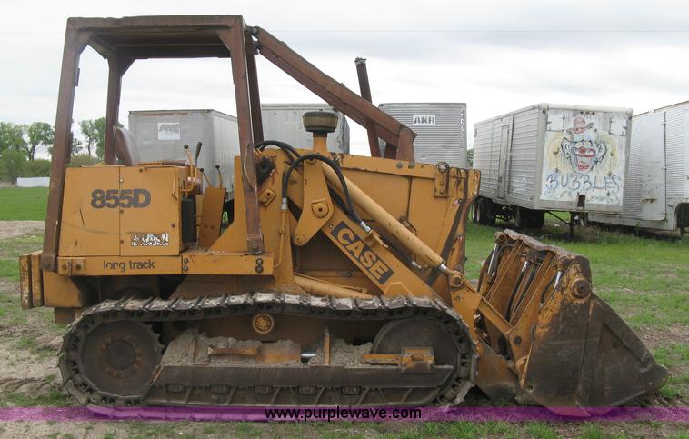 image for item H8650 1991 Case 855D track loader
