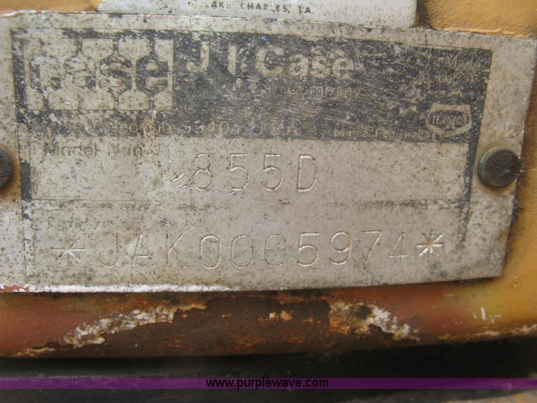 image for item H8650 1991 Case 855D track loader