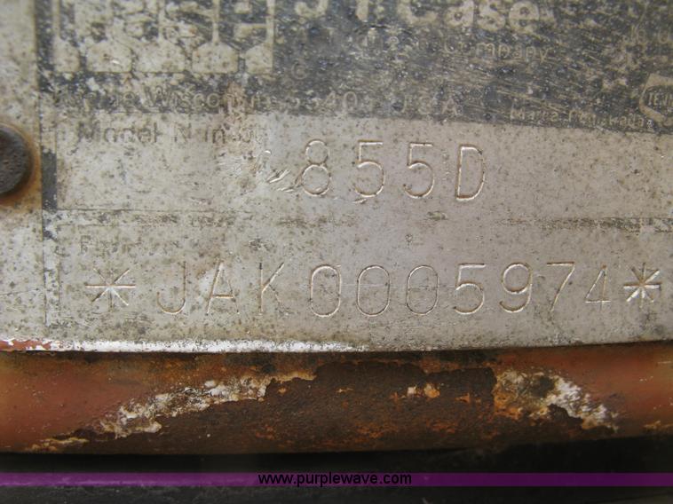 image for item H8650 1991 Case 855D track loader