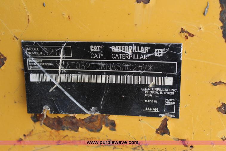 image for item I1674 2008 Caterpillar 321D LCR excavator