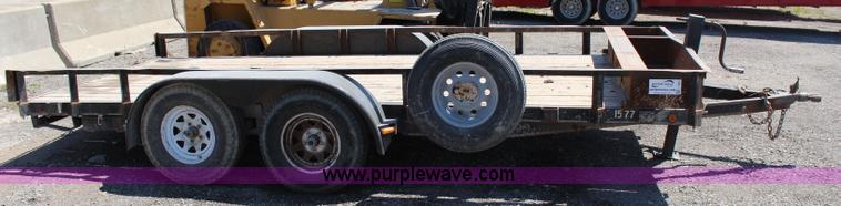 image for item I1687 2003 PJ utility trailer
