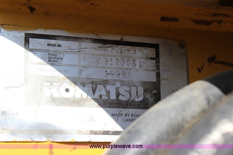 image for item I1702 1999 Komatsu WA320-3MC wheel loader