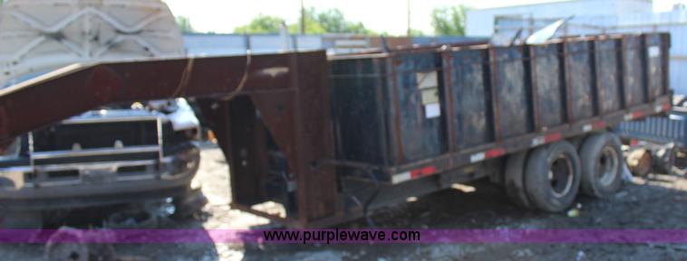 image for item I1703 Shop built dump trailer