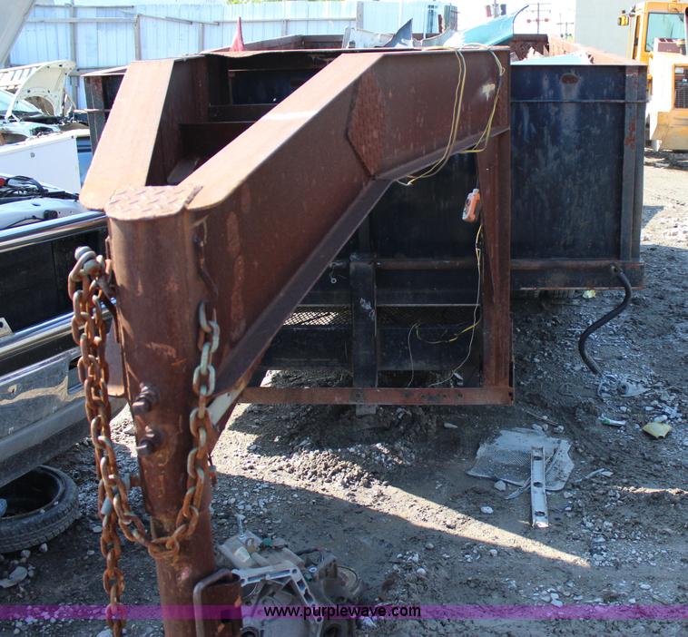 image for item I1703 Shop built dump trailer
