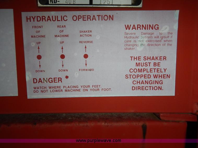 image for item J3958 Nordberg-Read RD-40B screen plant