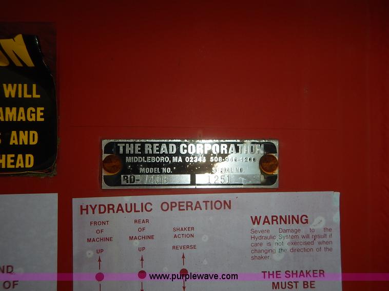 image for item J3958 Nordberg-Read RD-40B screen plant