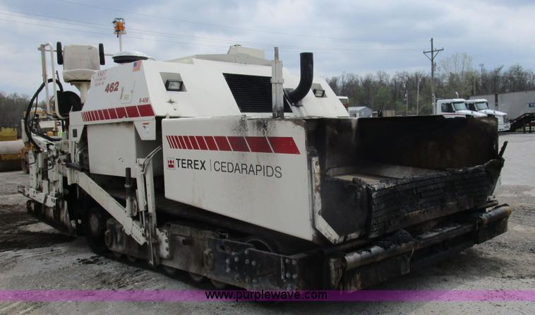 image for item K2097 2004 Terex Cedarapids 462 asphalt paver