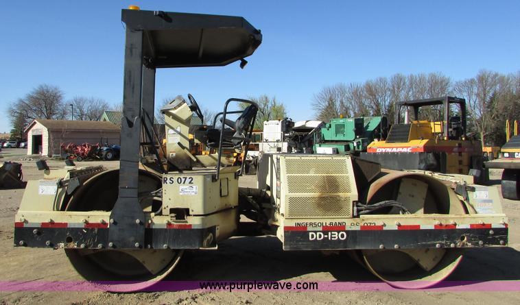 image for item K2568 Ingersoll Rand DD-130 double drum vibratory roller