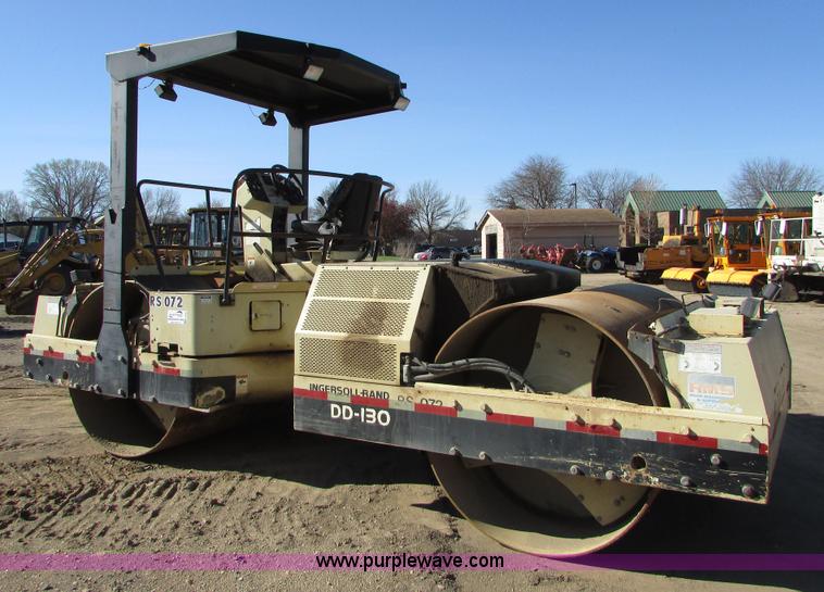 image for item K2568 Ingersoll Rand DD-130 double drum vibratory roller