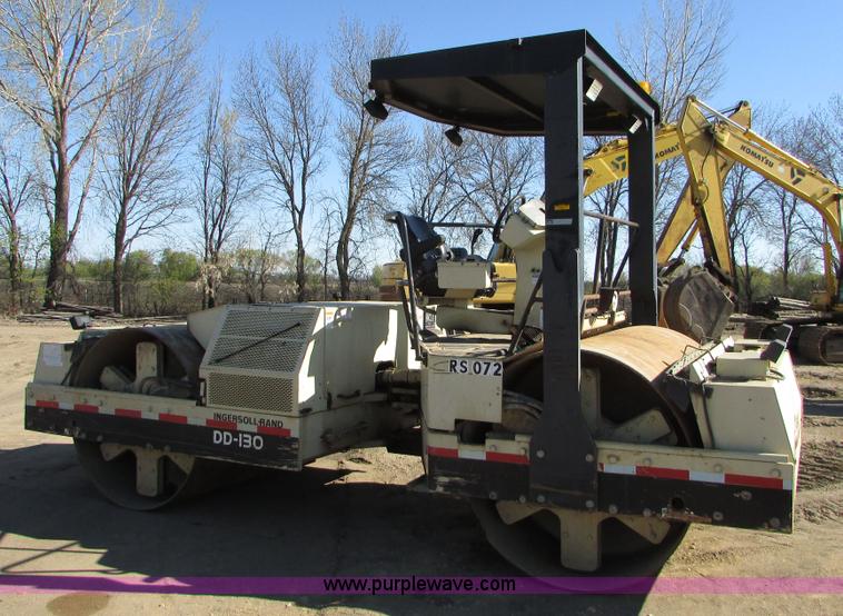 image for item K2568 Ingersoll Rand DD-130 double drum vibratory roller