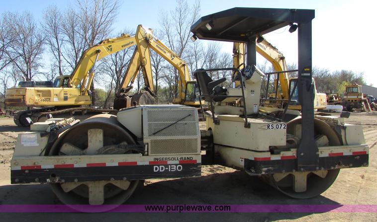 image for item K2568 Ingersoll Rand DD-130 double drum vibratory roller