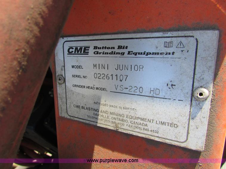 image for item K2572 CME Britton bit mini junior grinding equipment